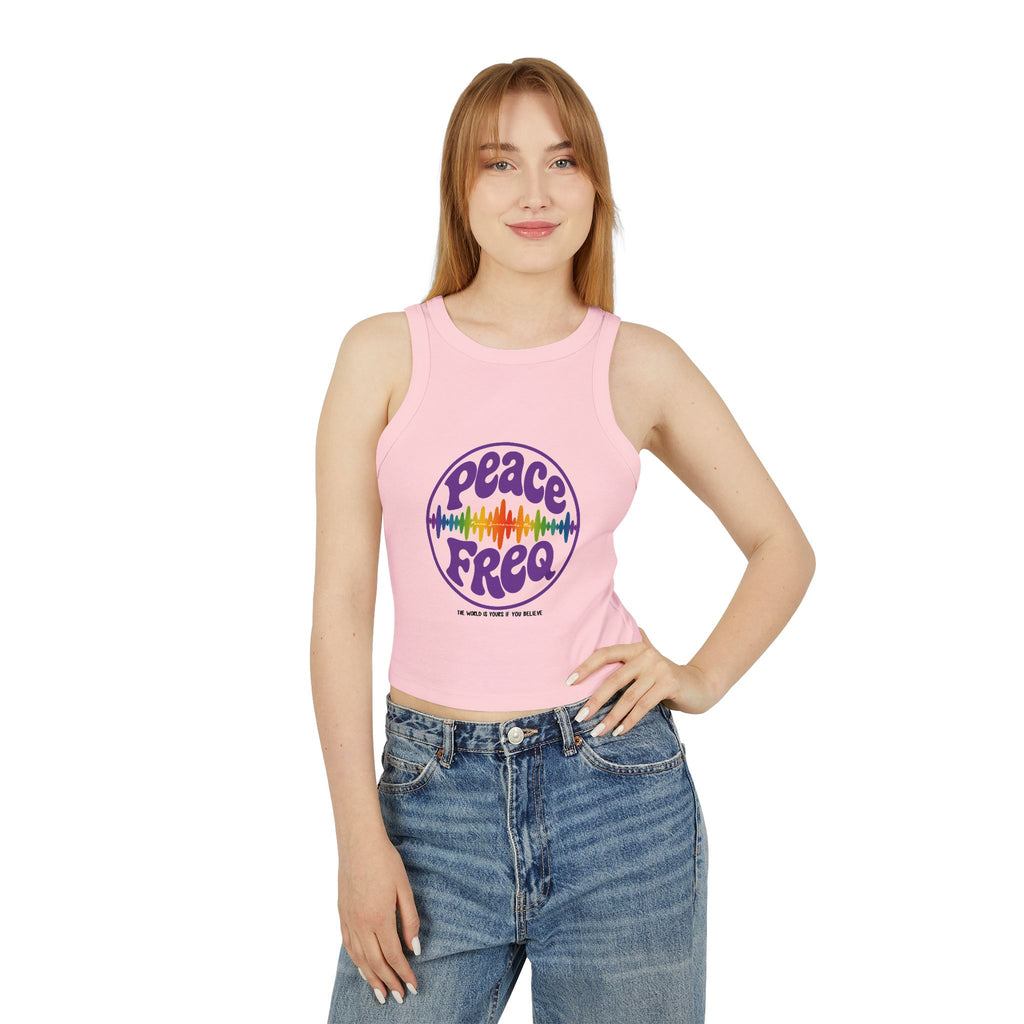 Peace Freq Crop Top ∞