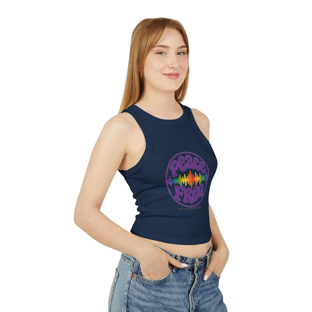 Peace Freq Crop Top ∞