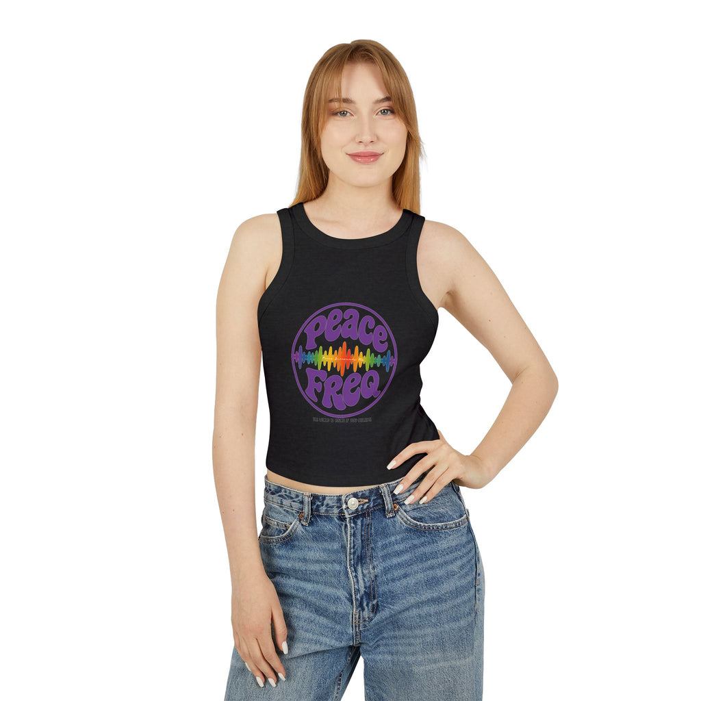 Peace Freq Crop Top ∞