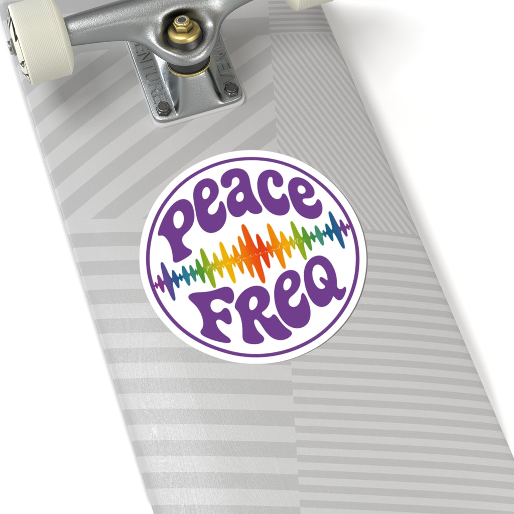 Peace Freq Classic Sticker ∞