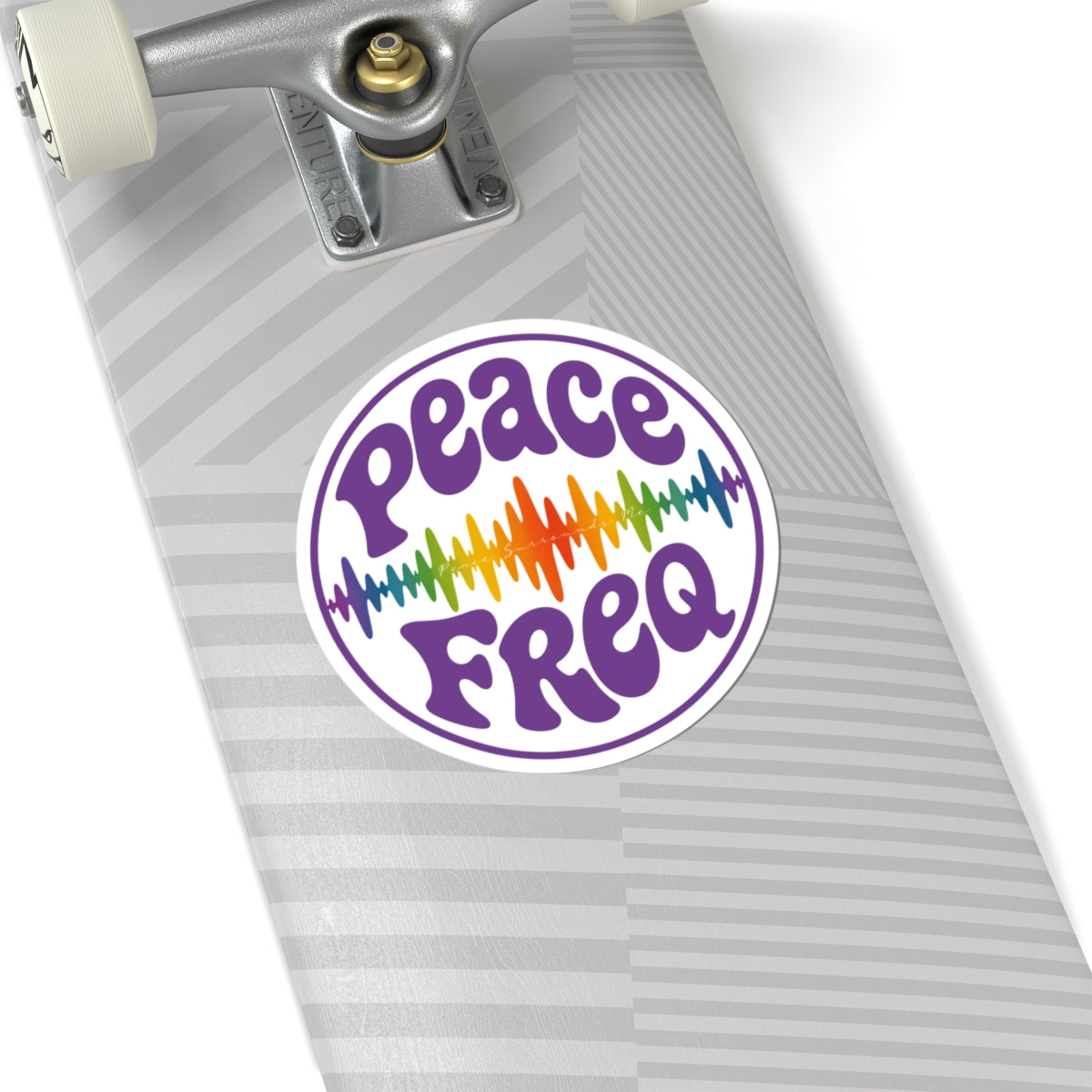 Peace Freq Classic Sticker ∞