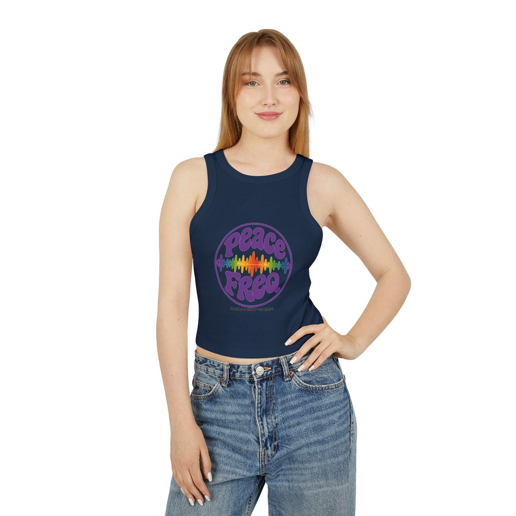 Peace Freq Crop Top ∞
