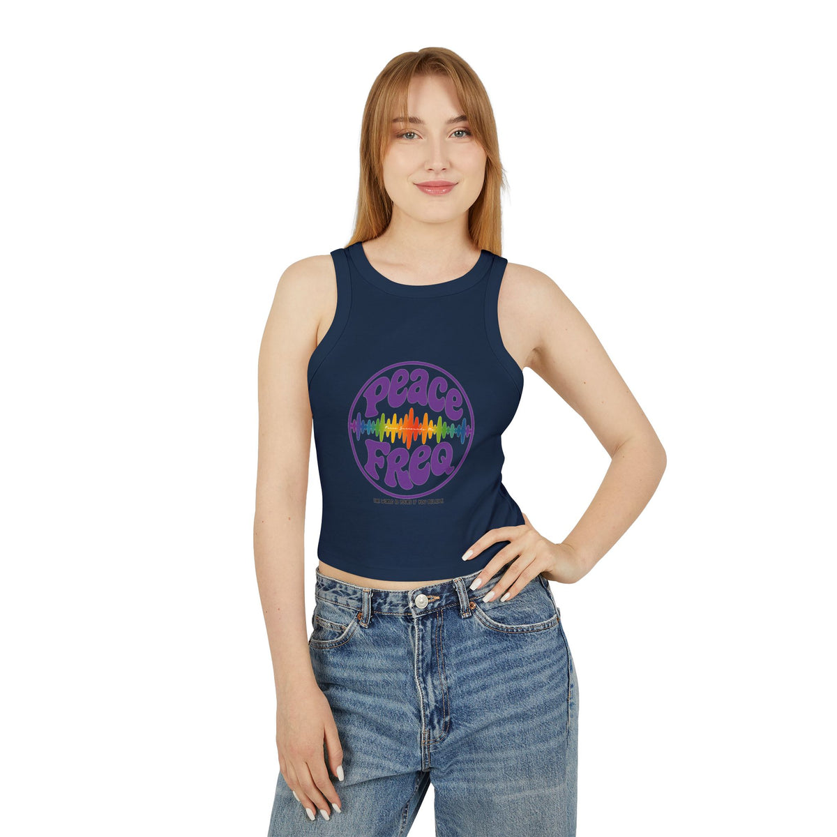 Peace Freq Crop Top ∞