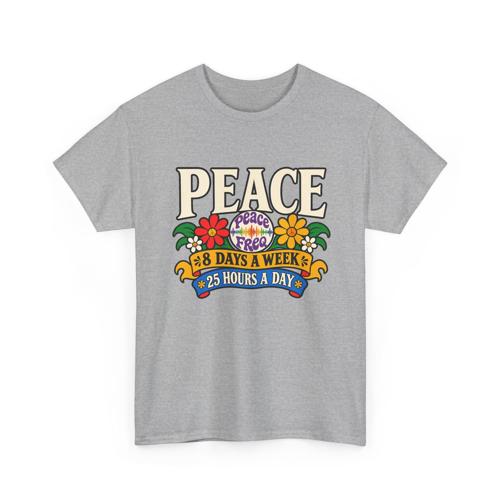 Zeta Peace 8 Days A Week T-Shirt ∞