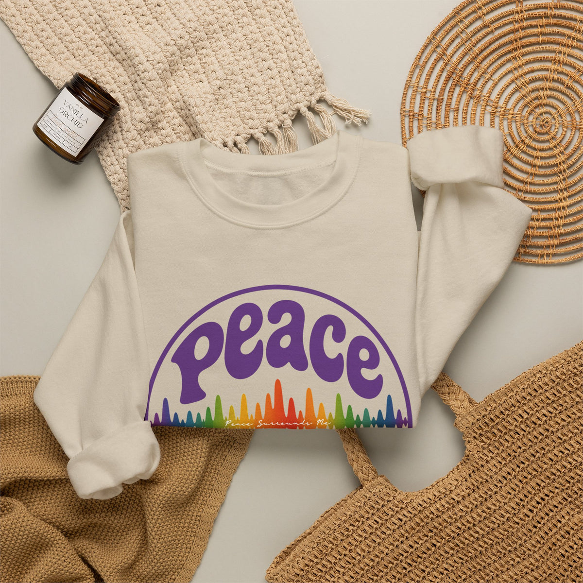 Peace Freq Crewneck Sweatshirt ∞