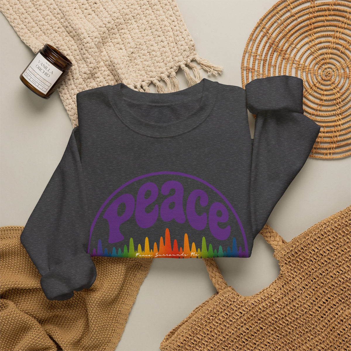 Peace Freq Crewneck Sweatshirt ∞