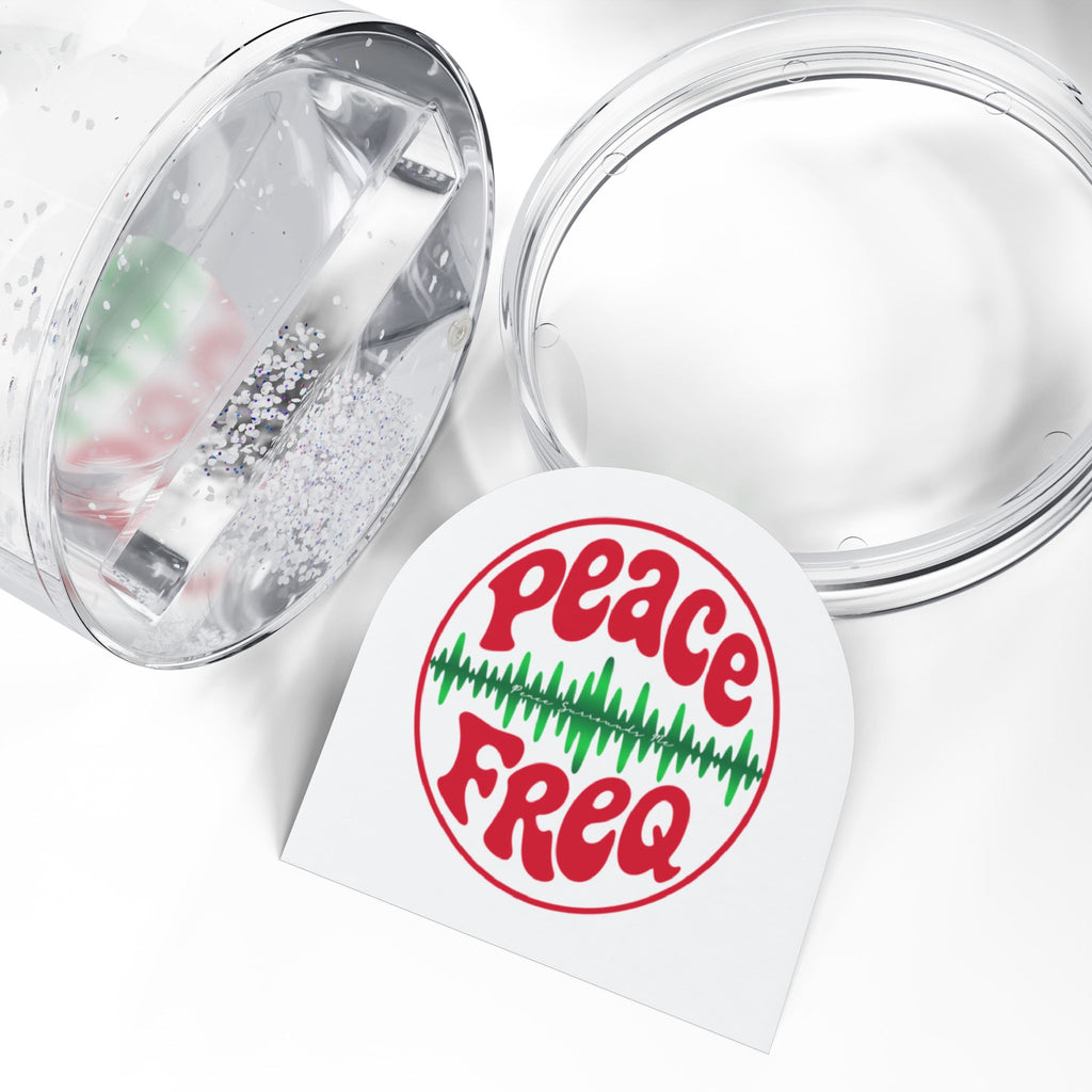 Peace Freq Snow Globe ∞