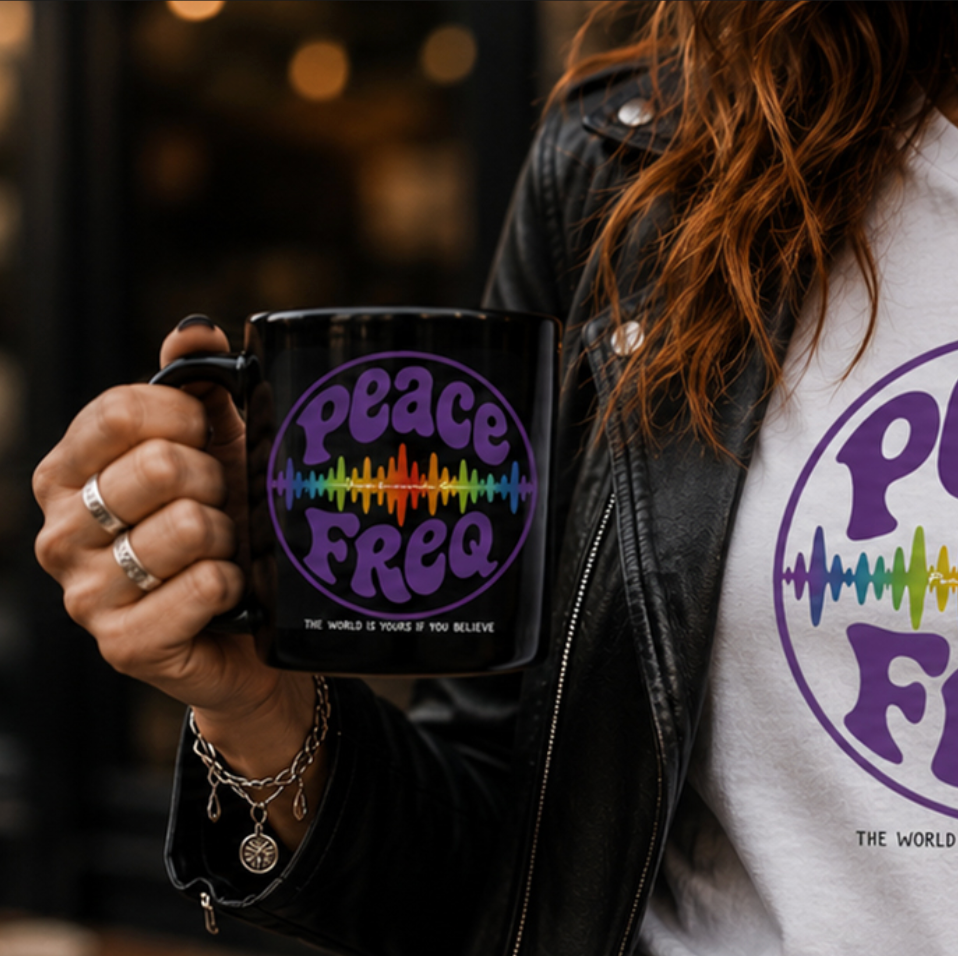 Peace Freq Coffee Mug ∞