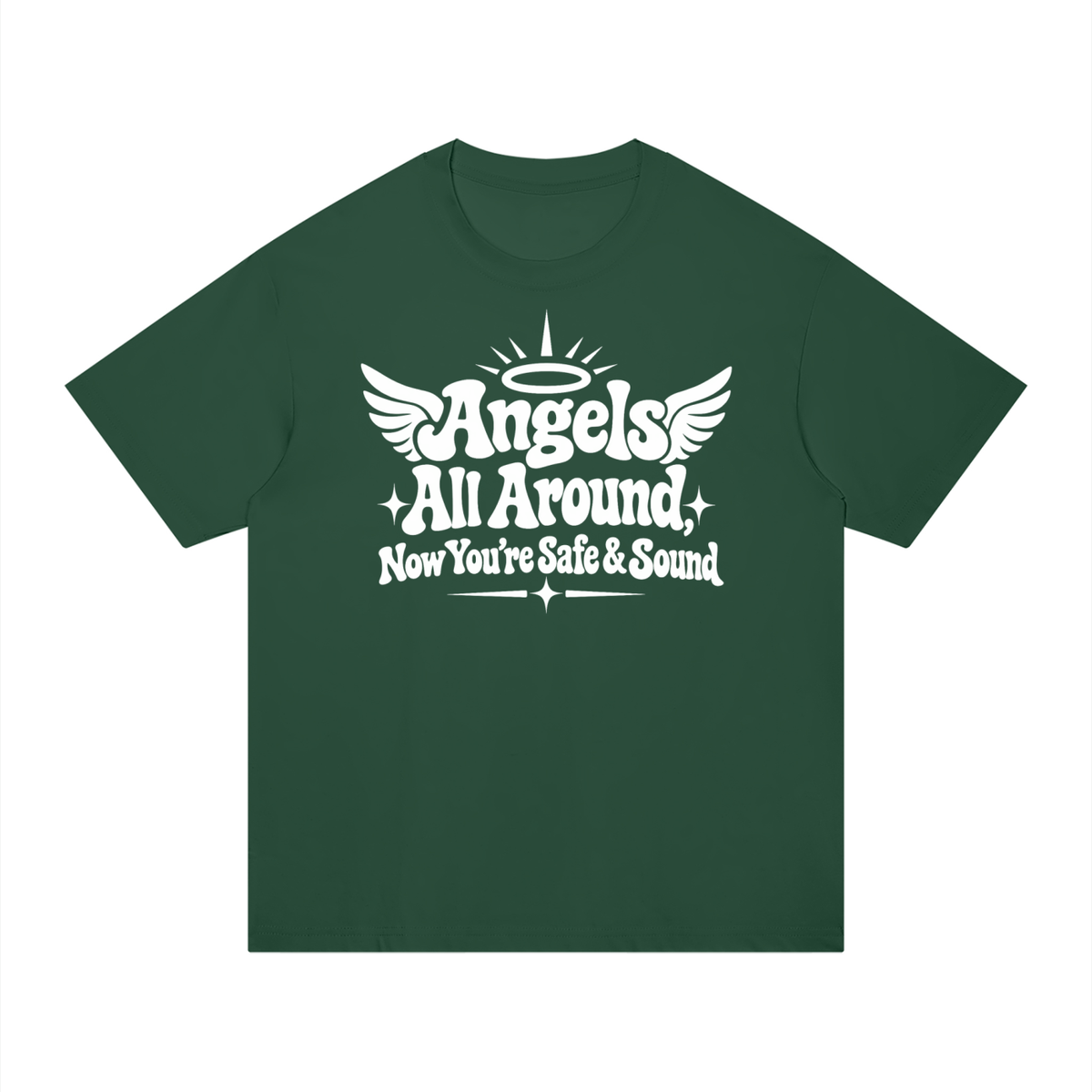 Safe & Sound T-Shirt (Light Logo) ∞